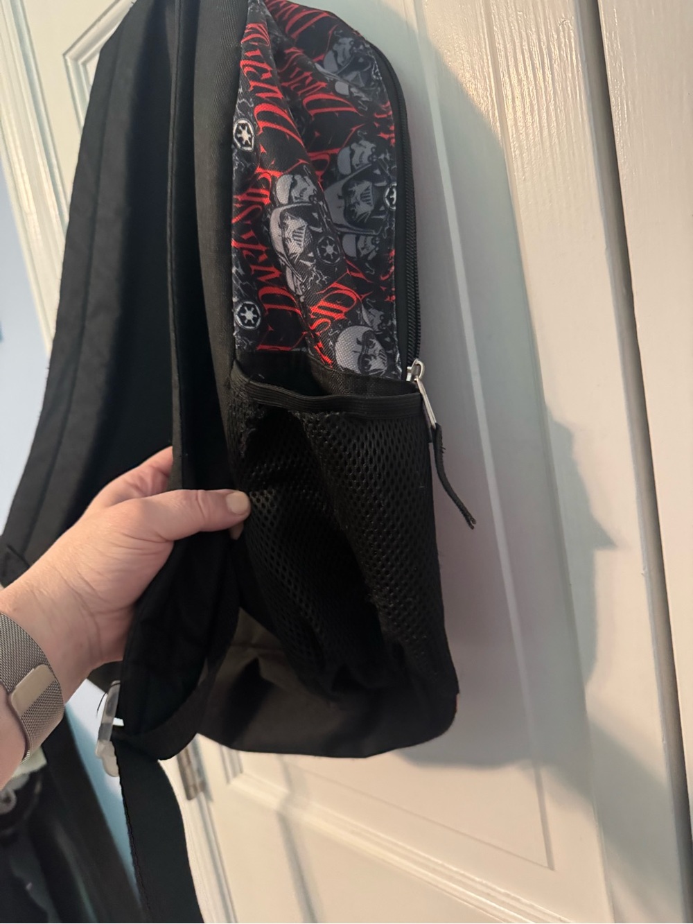 Darth Vader Black & Red Backpack - Star Wars Inspired - Picture 6 of 7